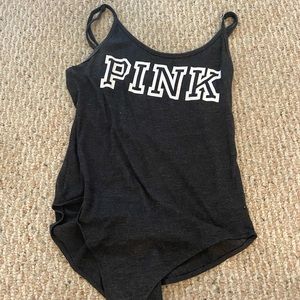 Grey “Pink” bodysuit
